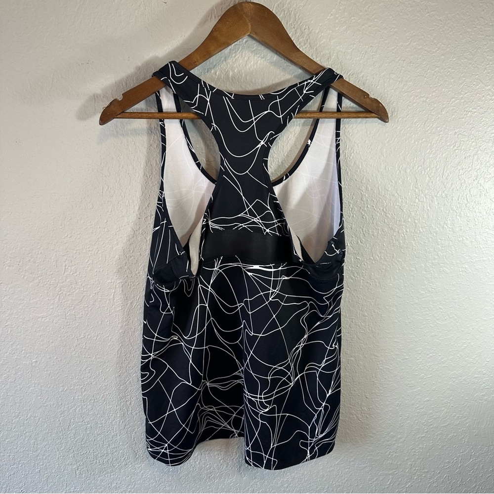 Fabletics | Black & White‎ Racerback Tank - Picture 5 of 8
